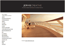 Tablet Screenshot of jerviscreative.com